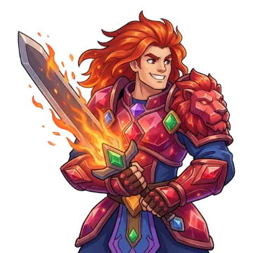 Kael, the Ember Lion
